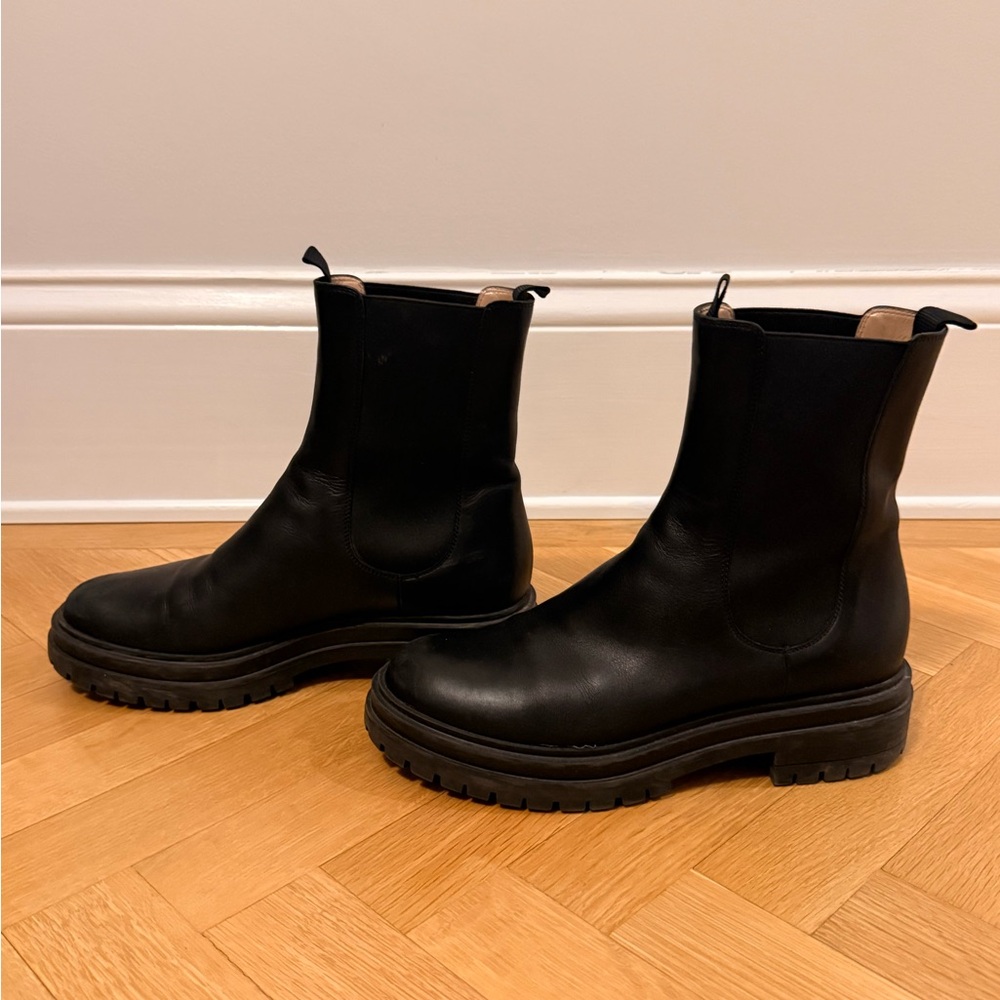 Gianvito Rossi Black Ankle Boots - Picture 2 of 6